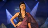 Ab-licious! Shilpa flaunts killer abs in sexy sari