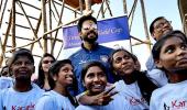 Chennai's pavement football stars!