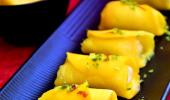 How to make Mango Paneer Roll