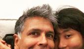 Must-read! Ankita Konwar's adorable message on Milind Soman's birthday