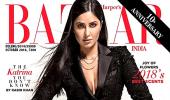 Drop-dead gorgeous! Katrina embraces the 'nude' look