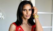 Padma Lakshmi's red gown has a secret message