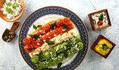 I-Day recipes: Tirangi Dhokla and Khandvi