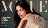 Wow! Deepika goes bared-faced on Vogue cover