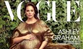 Hello gorgeous! Ashley Graham is a goddess in gold