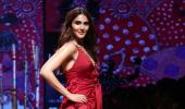 Incredibly sexy! Vaani Kapoor slays in a red slit gown