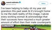 'I salute every working woman': Anand Mahindra's post goes viral