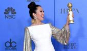 Golden Globes host Sandra Oh's sweet gesture