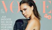 Victoria Beckham strips for Vogue Germany