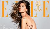 Gisele Bundchen ditches top, talks about saving rivers