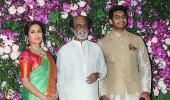 Rajini, Ratan Tata, Tony Blair at Akash Ambani's wedding