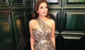 Raveena steals the spotlight in a one-shoulder dress