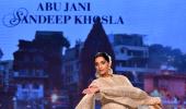 Sonam shows off her Kathak moves on the ramp