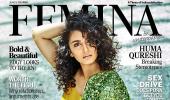 Undeniably sexy! Huma Qureshi sizzles on cover