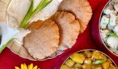 Navratri recipes: Kuttu Ki Puri, Vrat Chawal Ka Pulav