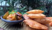 Navratri recipe: Rajgira puri with potato sabji