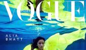 Alia's underwater cover is absolutely stunning