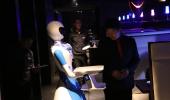 Would you like to be served by a robot waitress?