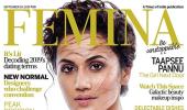 Tapsee Pannu oozes glam on Femina cover