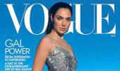 Supermom Gal Gadot shines in a silver dress