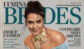 Oomphalicious! Neha as the modern bride on cover