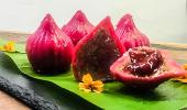 How to make Strawberry and Coconut Modak