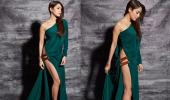 Oomphalicious! Nushrat wore the SEXIEST high-slit ever