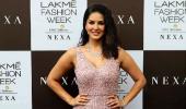 Sunny, Lara, Sonali Kulkarni glam up LFW