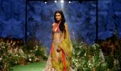 Ileana, Athiya bare abs in showstopping lehengas