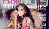 Gorgeous! Taapsee dazzles as a bride