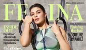 Pix: Jacqueline flaunts toned abs in athleisure