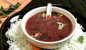 Black Grapes and Gooseberry Rasam for Harrisji