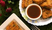 Recipes: Kothimbir and Zunka Vadi