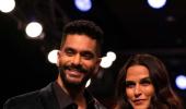 Neha, Angad Rock The Ramp