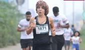 She's 65... and she runs marathons!