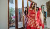 Designers Behind Shibani's Wedding Looks