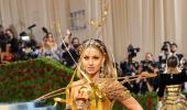 Natasha's Sabyasachi Sari At Met Gala