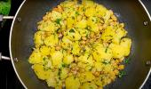 Recipe: Dry Aloo Sabzi With Peanuts