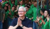 Tim Cook Says Namaste!