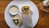 Tiffin Recipe: Nadiya's Falafel Wrap