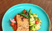 Recipe: Simple, Low Calorie Grilled Salmon