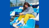 Anushka's Fun On-Field Style