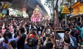 Pix: Lalbaugcha Raja's Grand Visarjan Procession