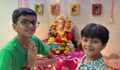 The Home With Two Ganpati Bappas