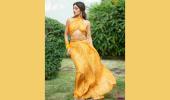 Sreeleela, Rashmika Love The Colour Of Basant Panchami