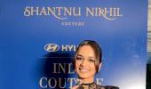 Manushi Chhillar Happily Posed For...