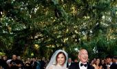 Jeff Bezos, Lauren Sanchez Take Their Wedding Vows...