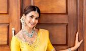 Pooja, Kriti Shine Bright in Yellow