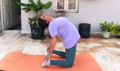 3 Asanas For Healthy, Shiny Hair