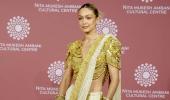 Cannes: Urvashi Recreated Gigi Hadid's Sari Look